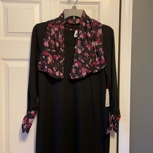 ELLE dress with scarf